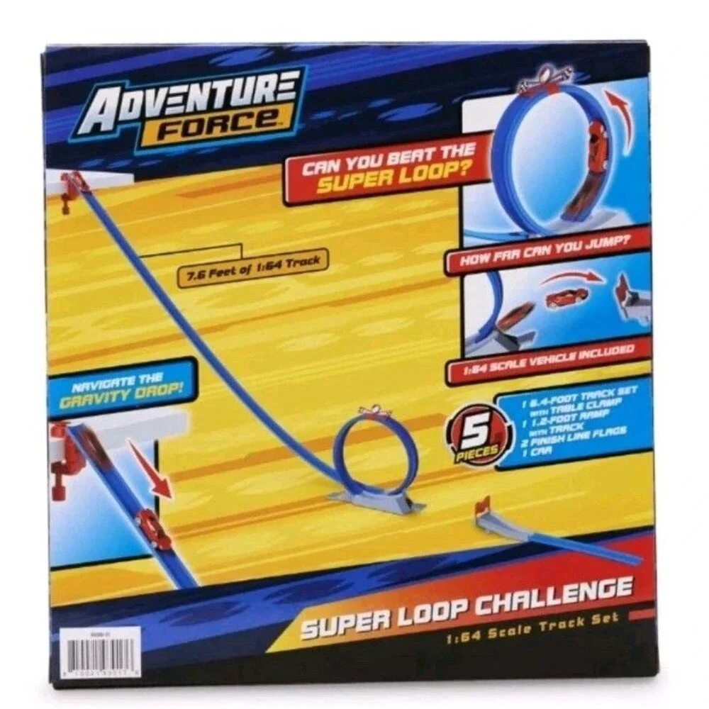 Adventure Force Super Loop Challenge Vehicle Playset NIB – Ages 4+ Track Set
